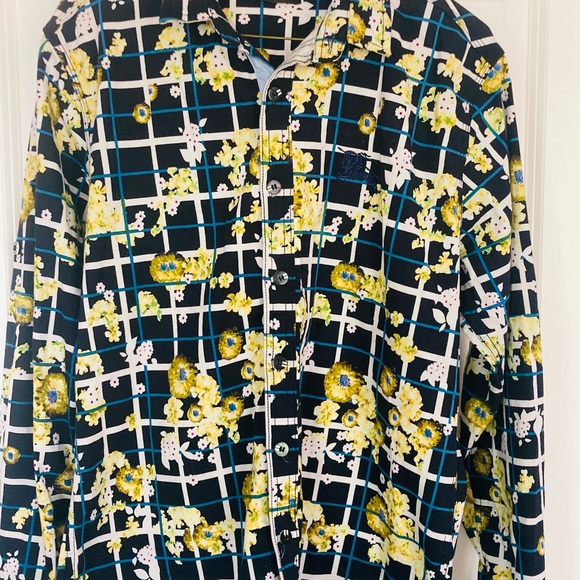 Awesome Floral Burberry of London Men’s Shirt - Picture 3 of 8